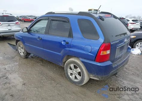 2009 Kia Sportage Lx z USA, uszkodzony, nr VIN KNDJF724897570733